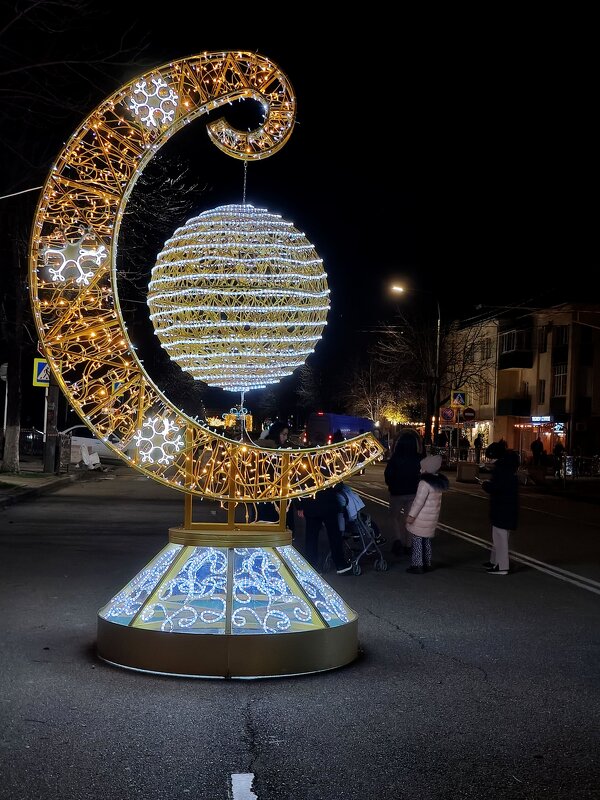 Новогодний декор нравится горожанам... - tatyana Новогодний декор нравится горожанам... - tatyana