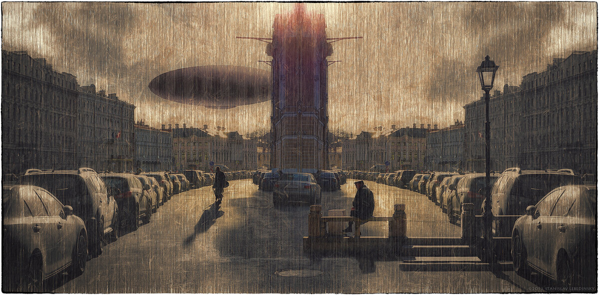 My magic Petersburg_01926_Фантазия (коллаж) на тему Петербурга - Станислав Лебединский