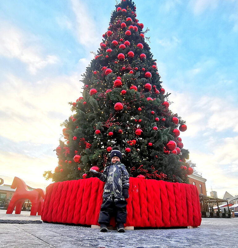 Новогодняя Москва. - Ольга Довженко