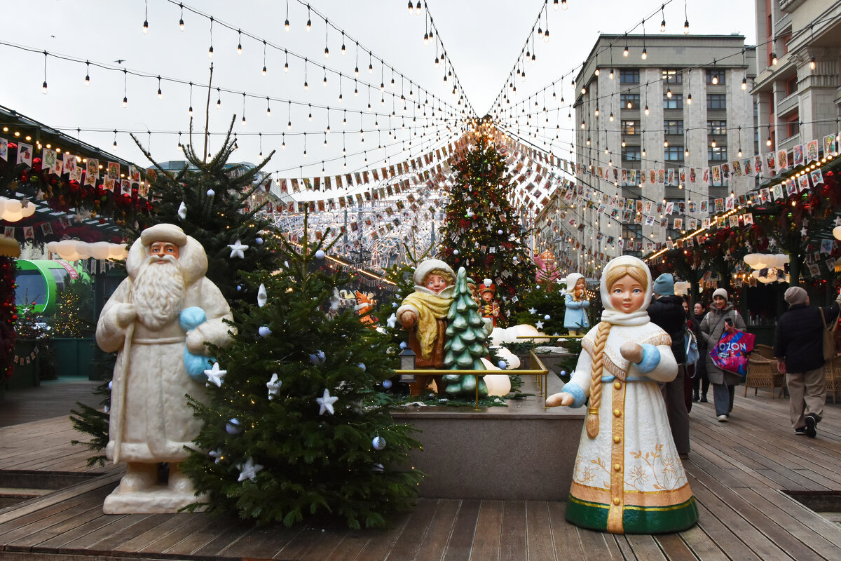 Предновогодняя Москва. Путешествие в Рождество. - Наташа *****