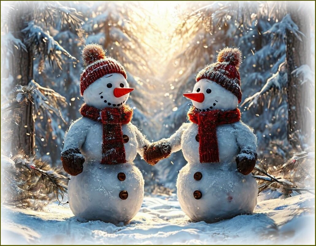 Снеговички - Валентина Надсон