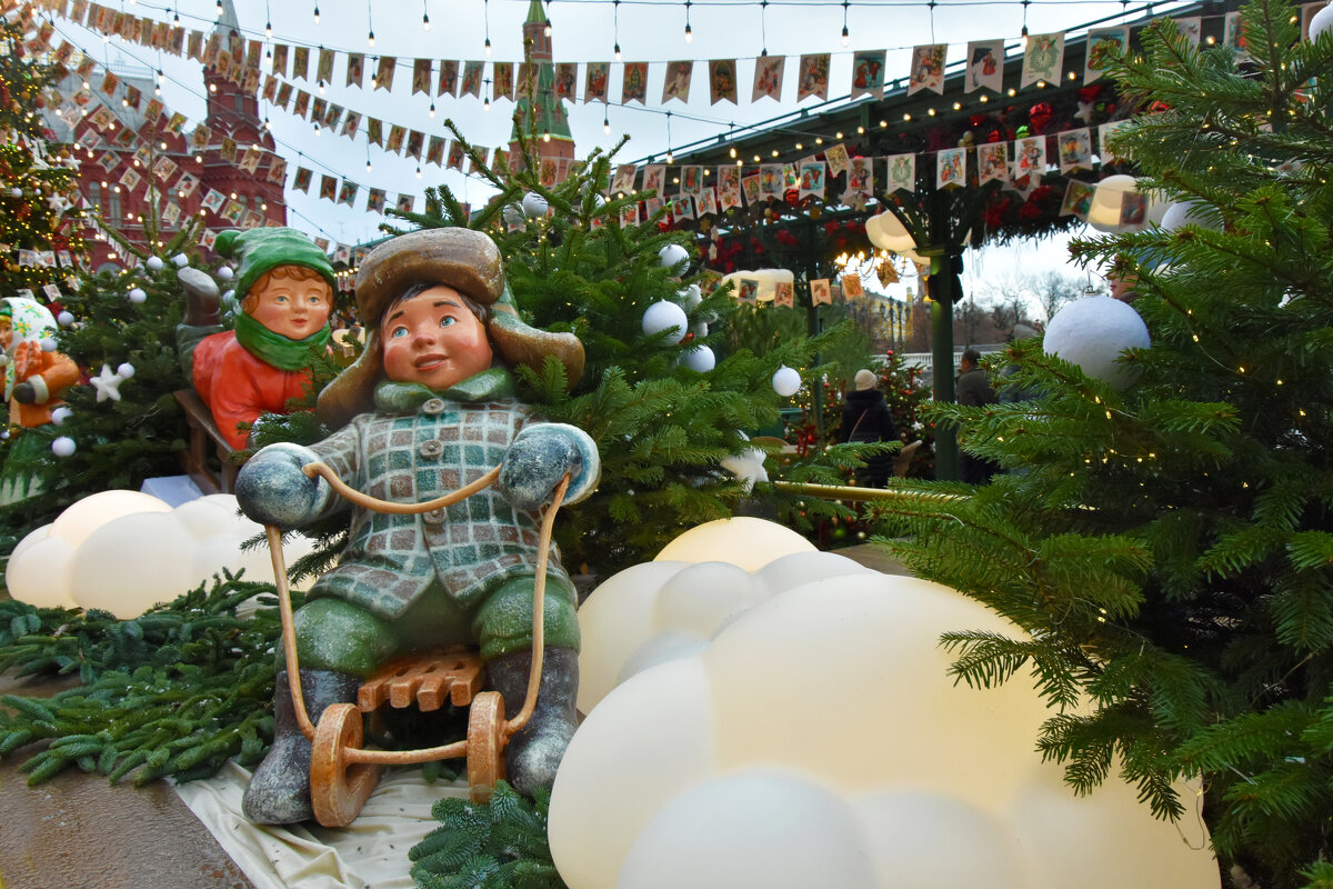 Предновогодняя Москва. Путешествие в Рождество. - Наташа *****