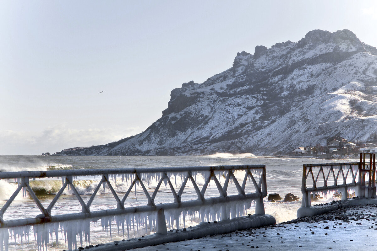 Холодно-зимний пейзаж - Геннадий Валеев