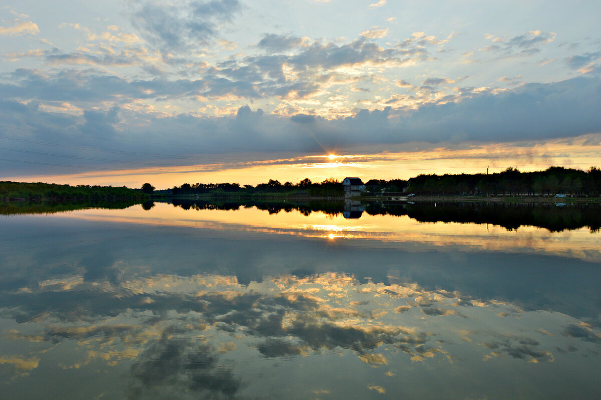 Солнышко купается в пруду... - Надежда Куркина 