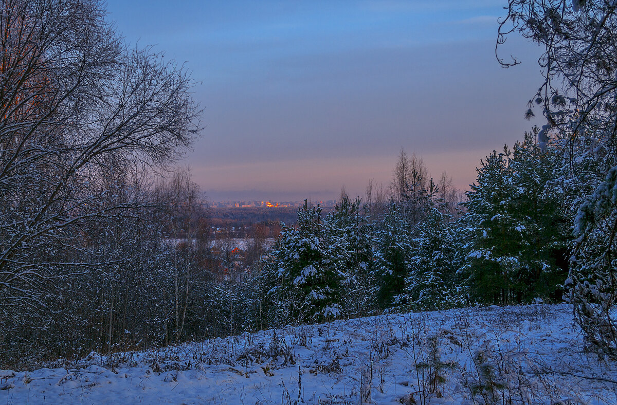 Утро. На горизонте г.Владимир - Сергей Цветков