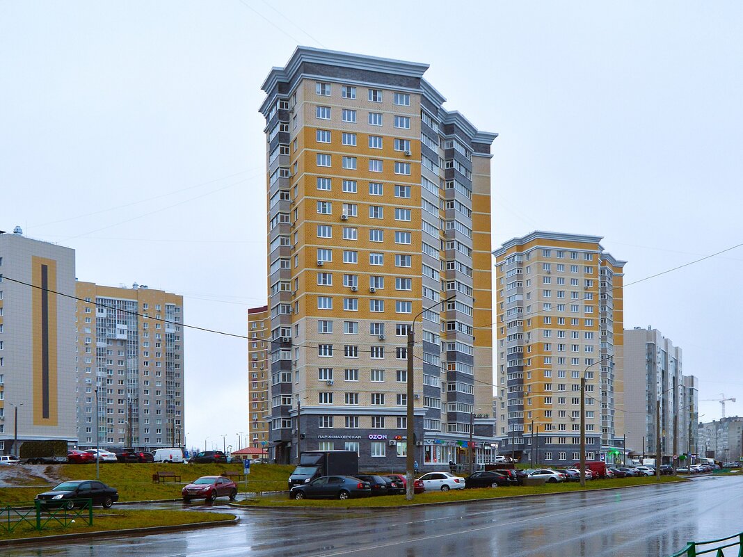 Новочебоксарск. Дом по ул. Воинов Интернационалистов 24. - Пётр Чернега