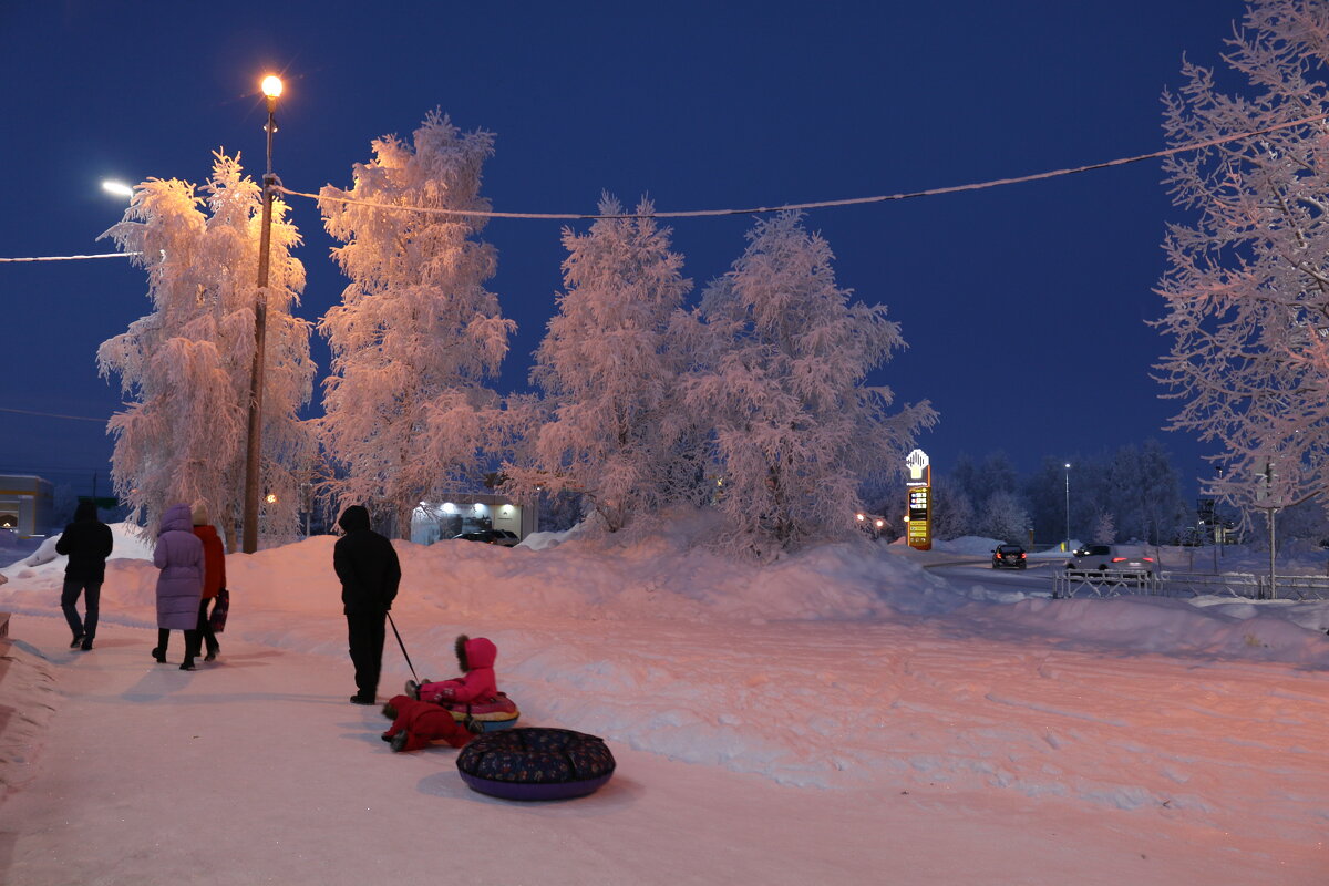 Морозный вечер - Ольга 