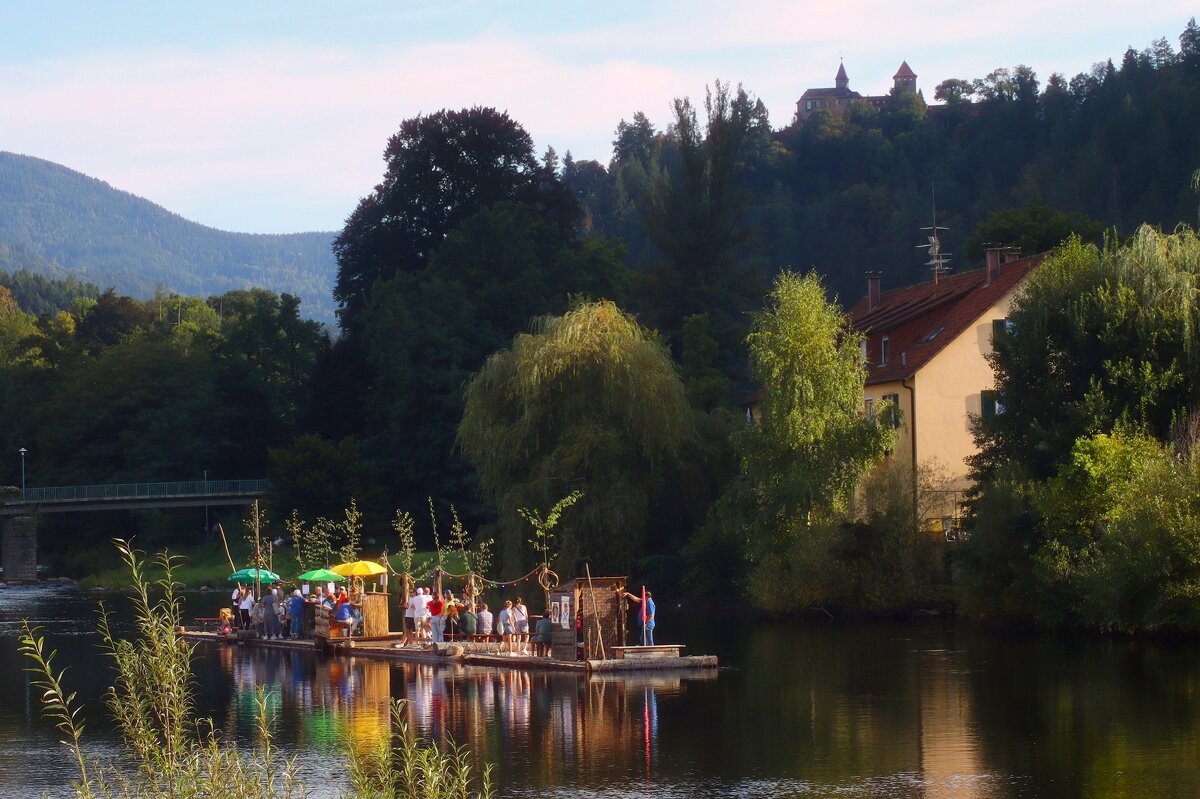 Прогулка на плоту по реке Мург - Юрий. Шмаков