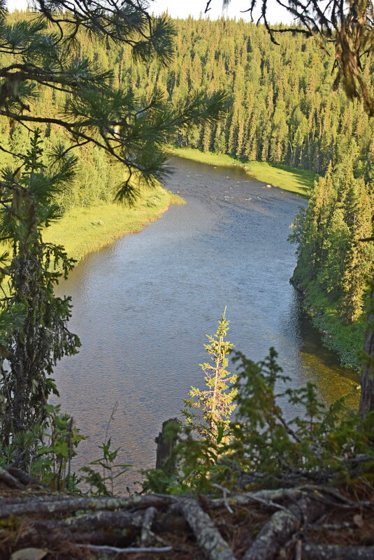 Внизу река. - ВикТор Быстров