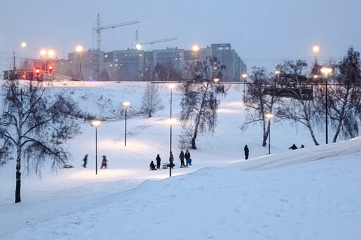 Вечерние горки.. - Василий 
