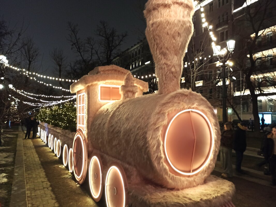 Веером в предновогодней Москве - svk *