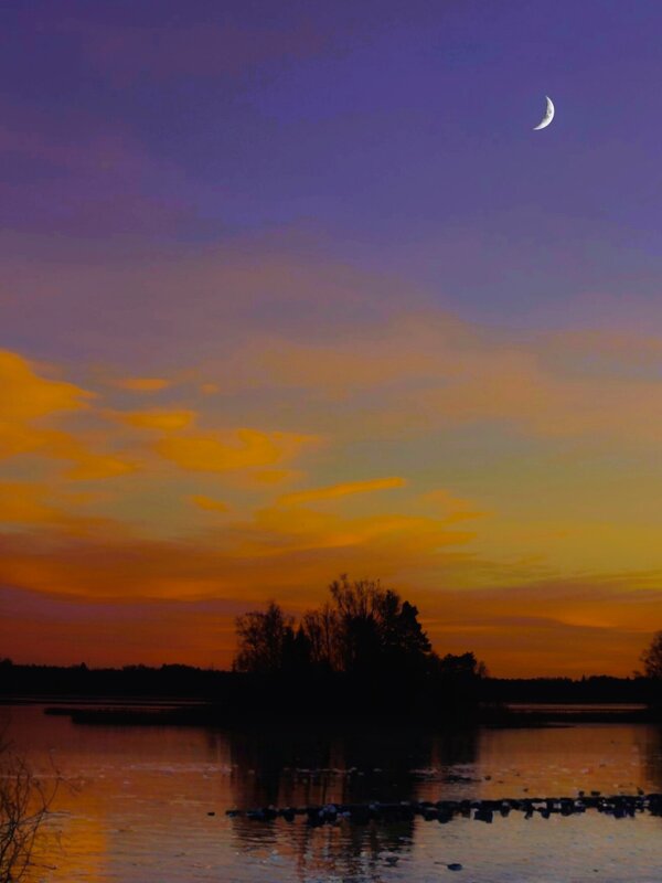 Рождение нового месяца - liudmila drake Рождение нового месяца - liudmila drake