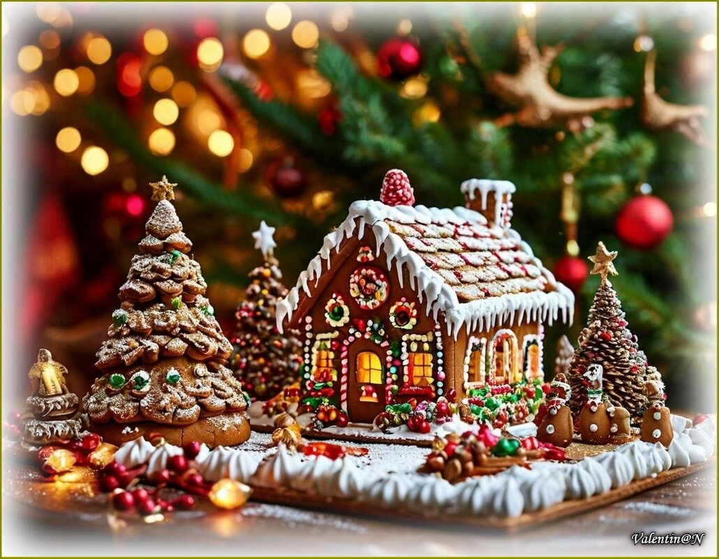 Пряничный домик ... - Валентина Надсон