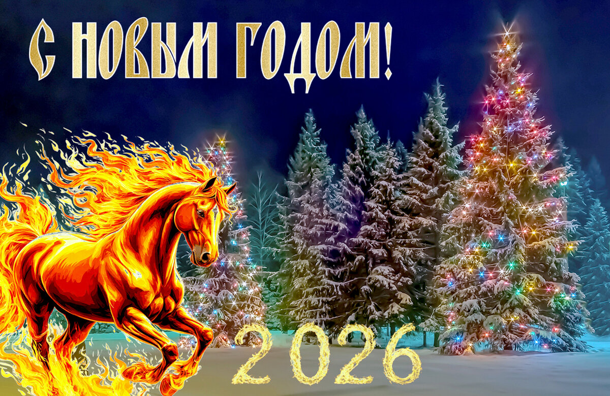 С Новым  2026 годом! - Валерий Иванович