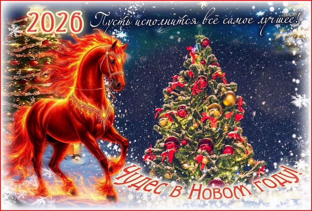 С НАСТУПАЮЩИМ НОВЫМ ГОДОМ ! - Валентина Надсон