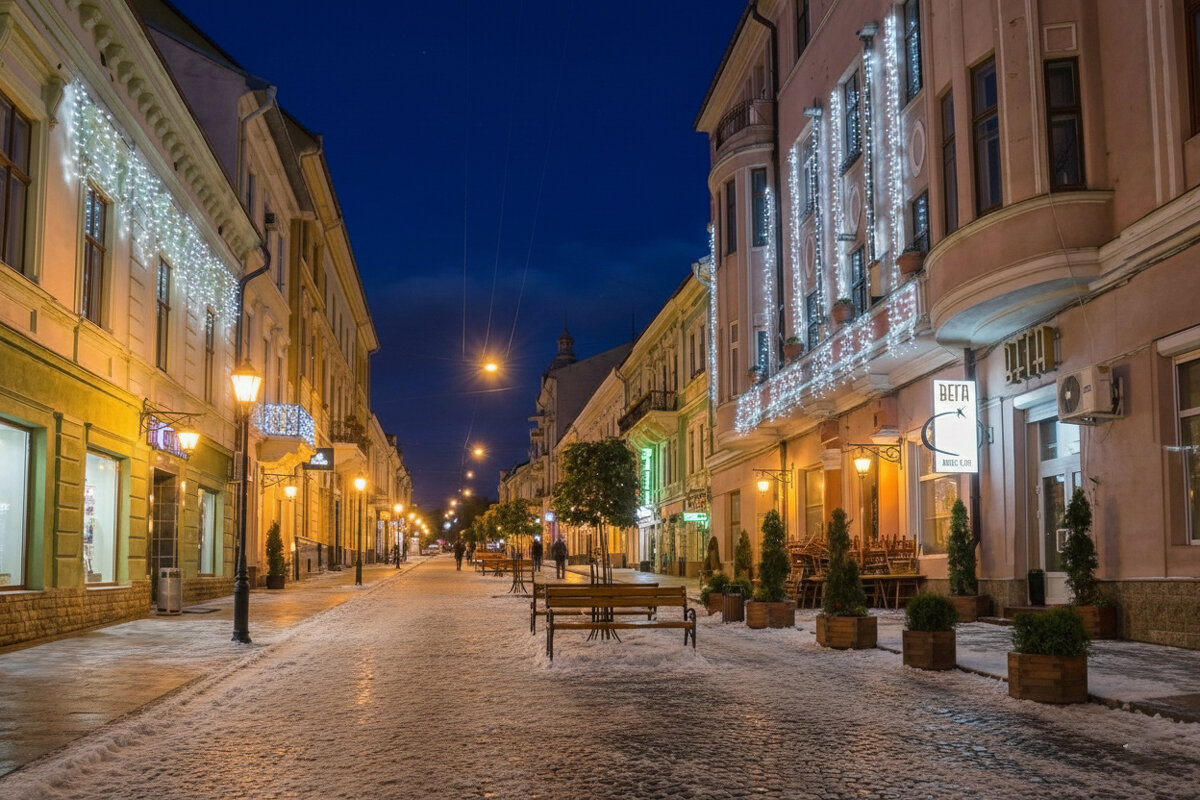 Новогодние Черновцы - Valentin Bondarenko Новогодние Черновцы - Valentin Bondarenko