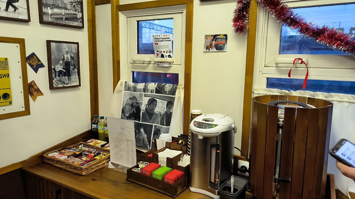 В ретро-поезде вам предложат чай, кофе, глинтвейн! - Ольга 