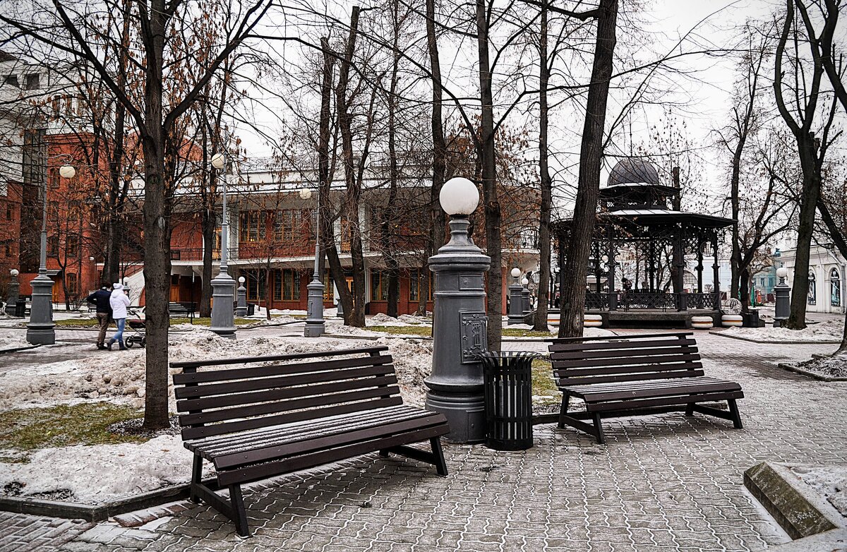 Сад Эрмитаж и Новая опера - Анатолий Колосов