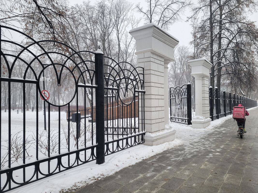 "В зимнем парке так бело, так бело" - Татьяна Машошина