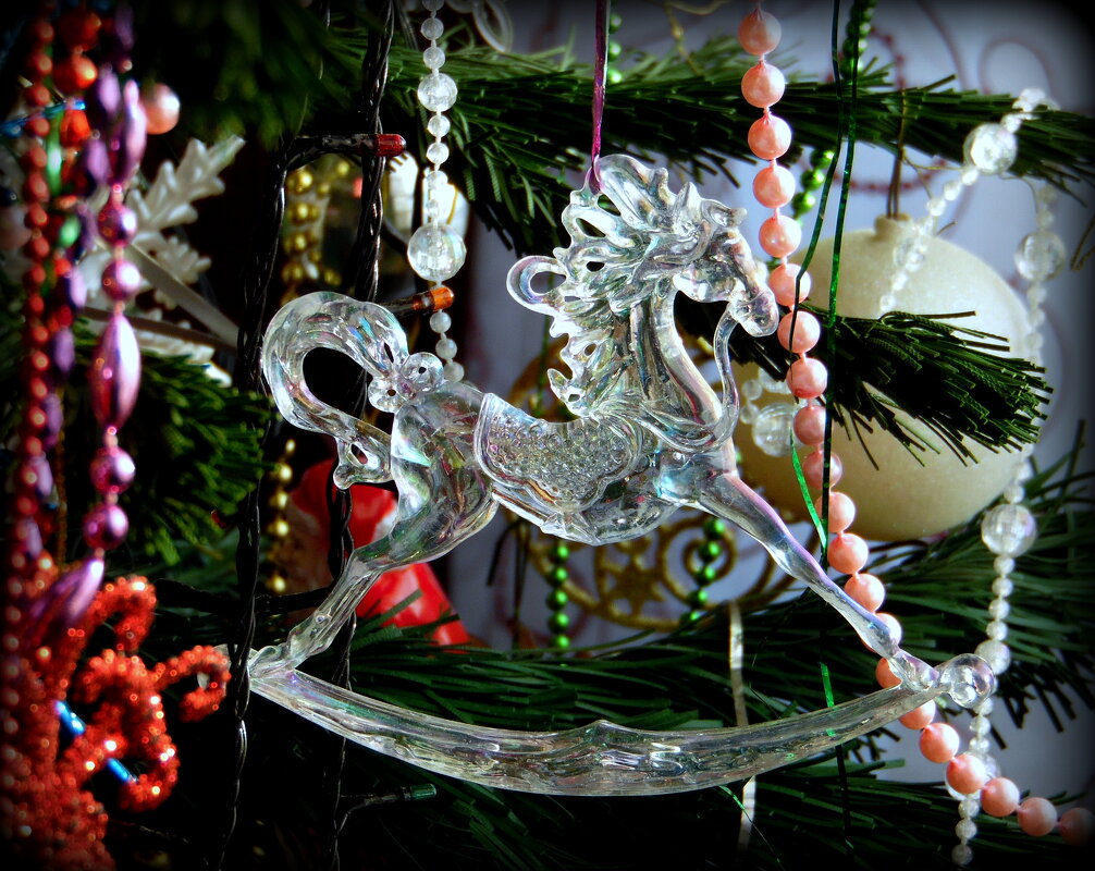 Лошадка на ёлке. - nadyasilyuk Вознюк