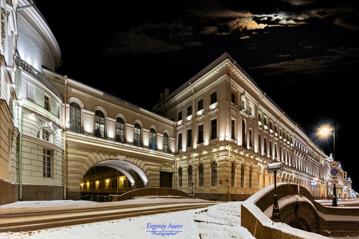Зимние ночи Петербурга - Евгений 