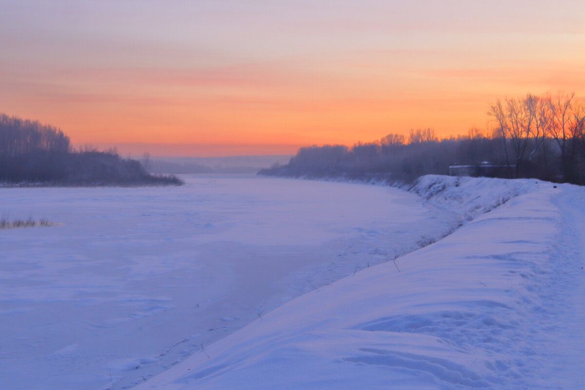 Морозный закат - Нина северянка