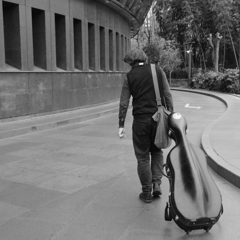 Виолончелист на гастролях - Сергей Матвеенко