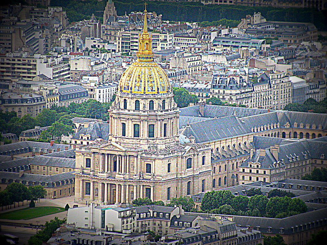 Париж. Панорама с башни Монпарнас. - Владимир Драгунский