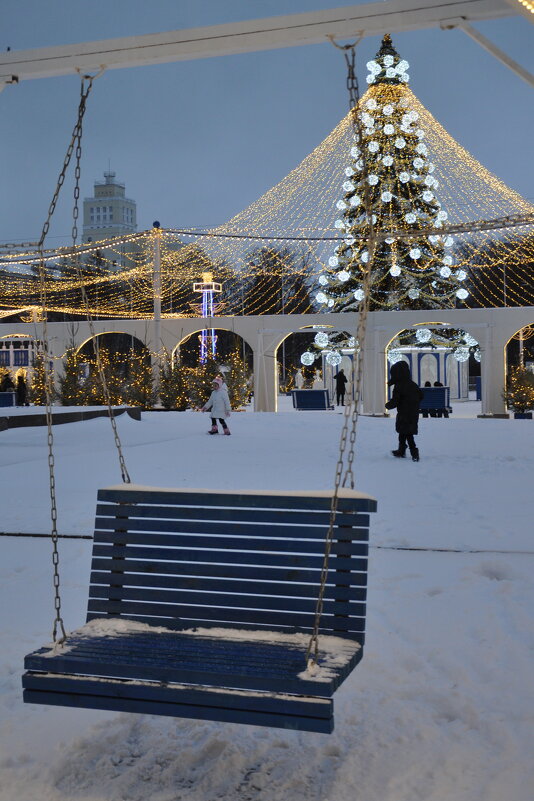 Новогодняя площадь - Татьяна Машошина