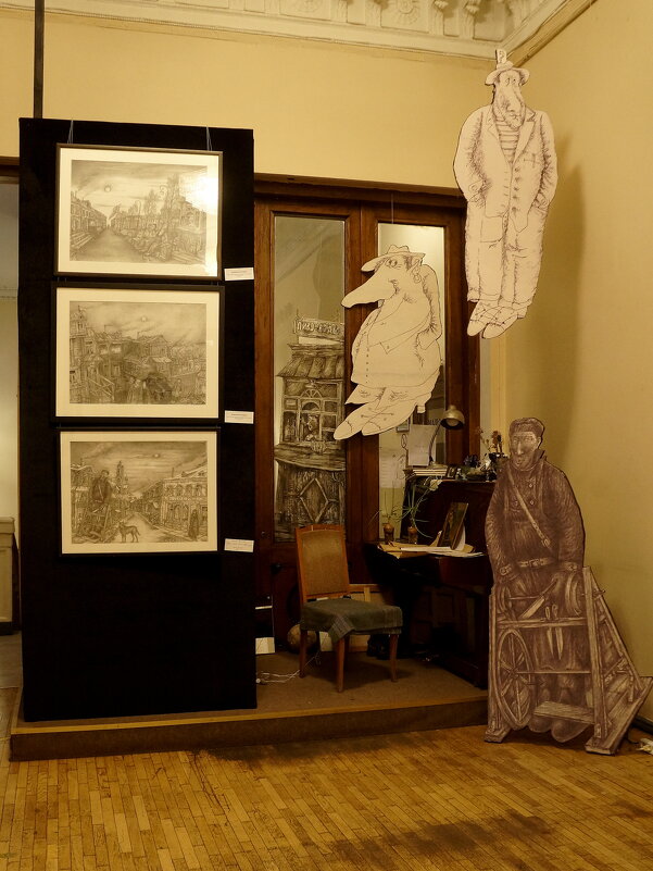 выставка "Художник кино 2025" в фойе Дома кино - zavitok *