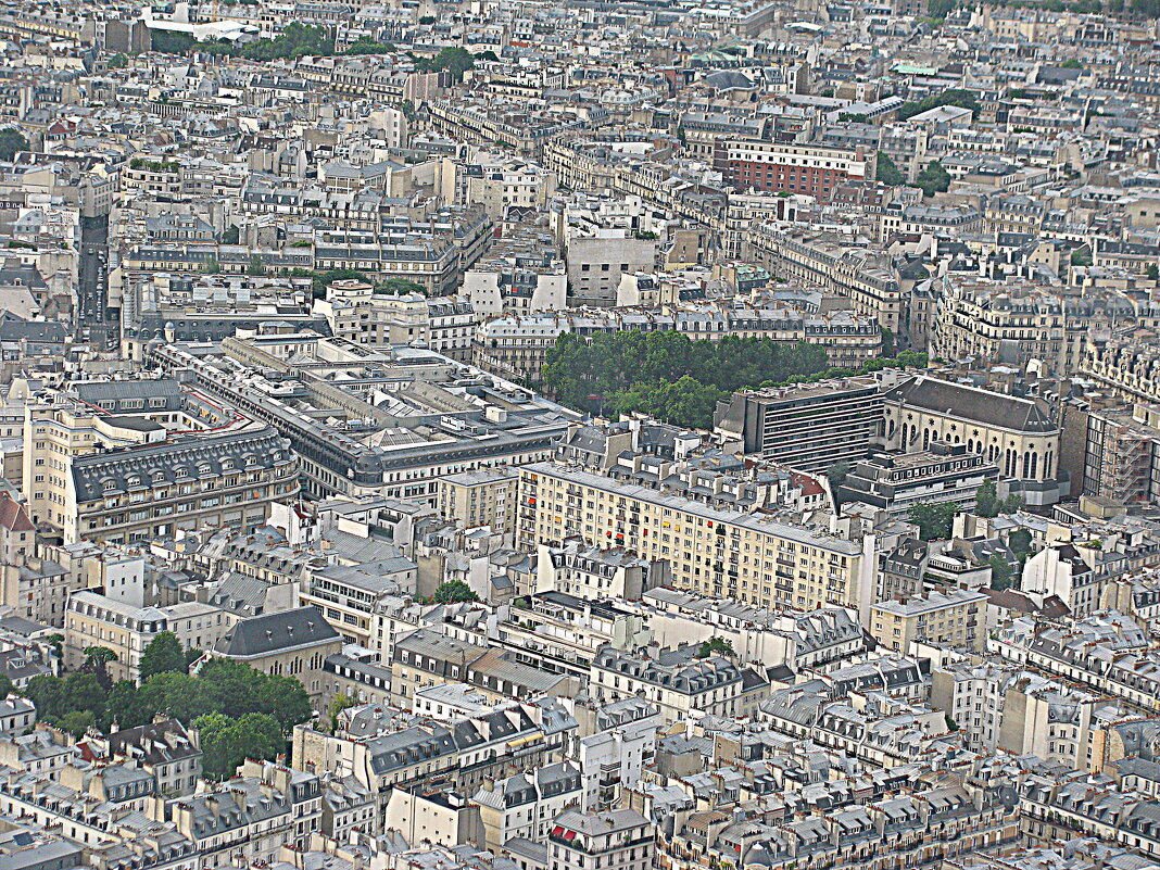 Париж. Панорама с башни Монпарнас. - Владимир Драгунский