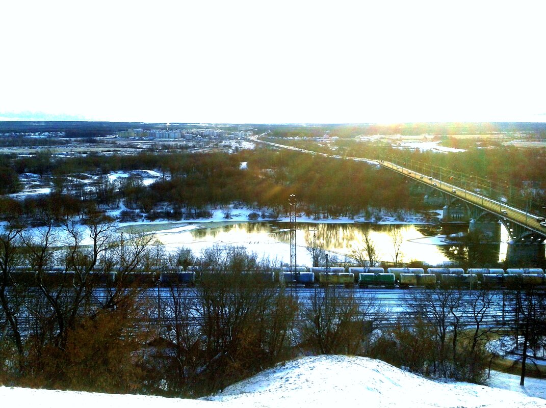 железная дорога  р клязьма - Владимир 