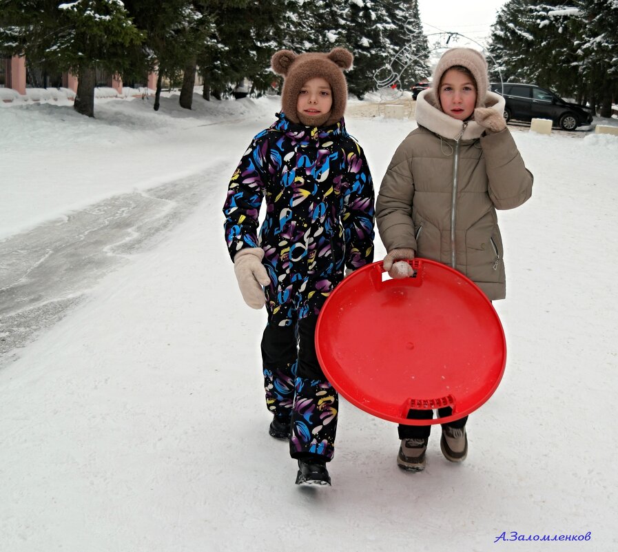 Кто куда, а мы на горку! - Андрей Заломленков