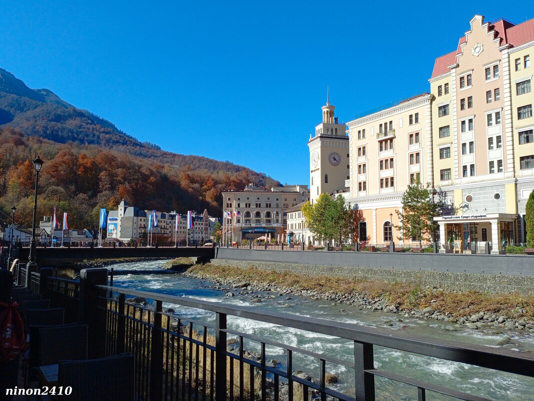 Адлер... горы... курорт Роза Хутор... - Нина Бутко