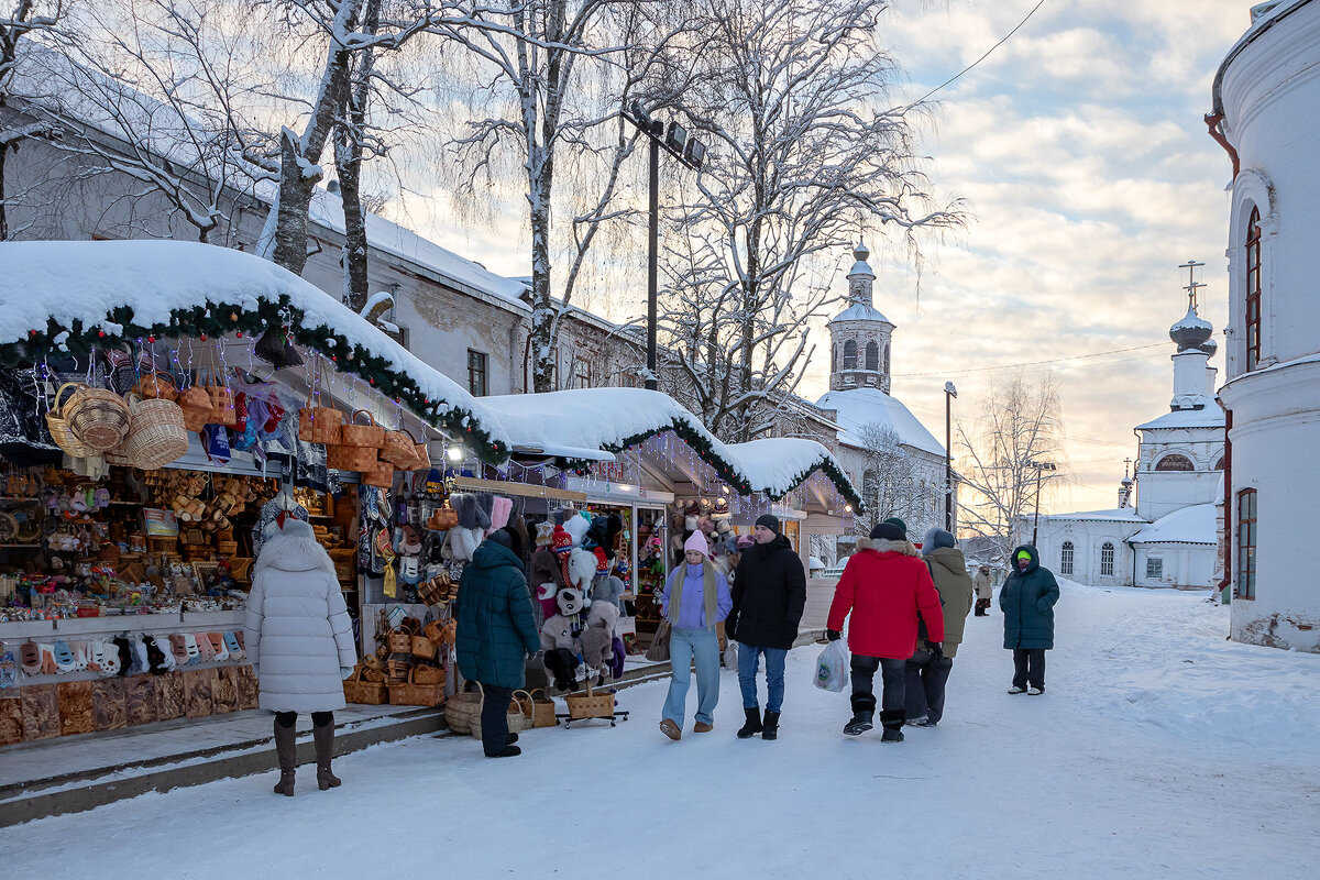 Великий Устюг на  кануне Нового года. - Андрей Дурапов