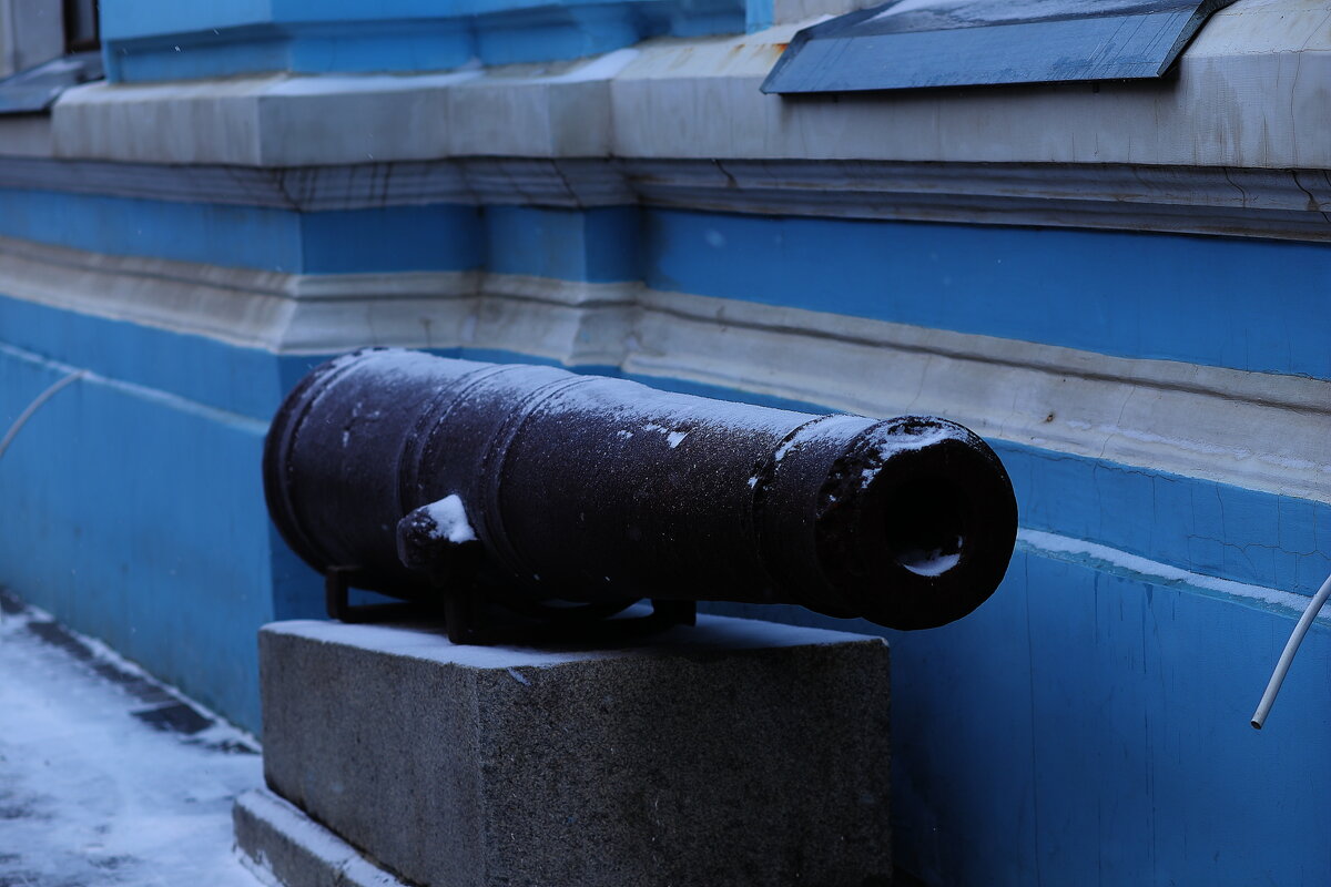 Музейная пушка - Юрий Гайворонскiий