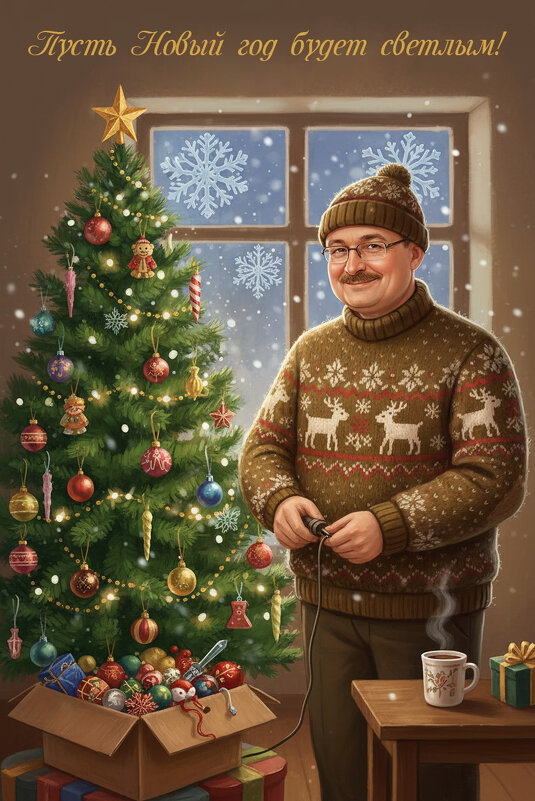 Пусть Новый год будет светлым! - Сергей Величко