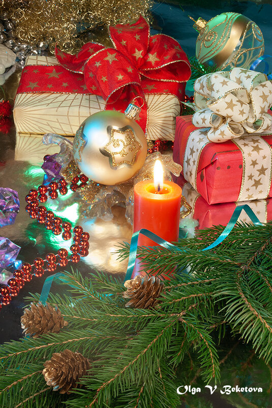 Новогодняя открытка(3) - Ольга Бекетова