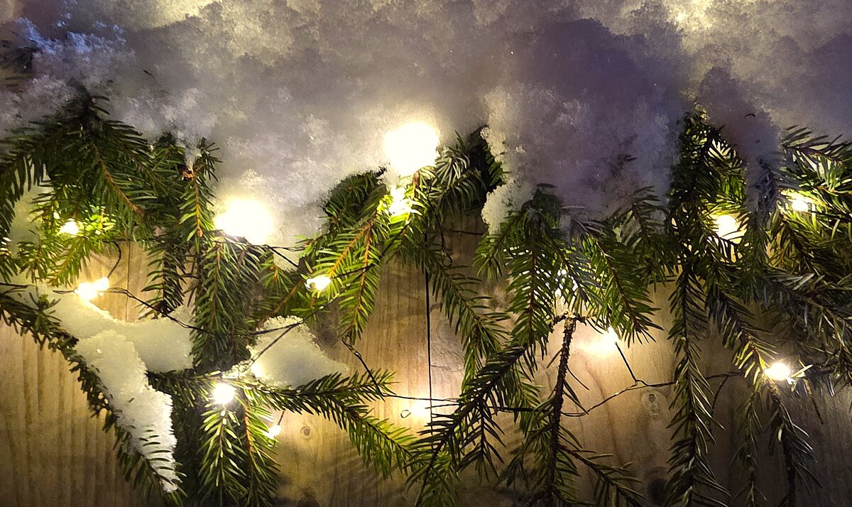 "рождественские огоньки" - Olga Oskolkova