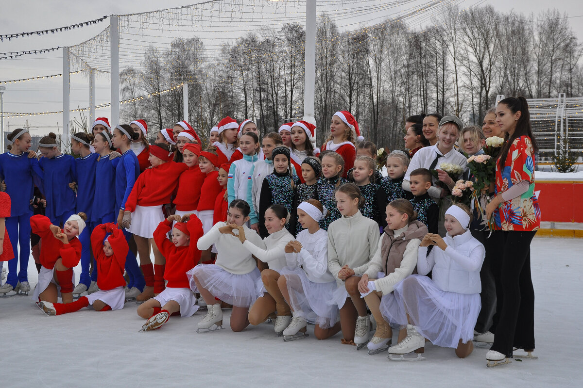 Фигуристки после выступления - Татьяна Машошина