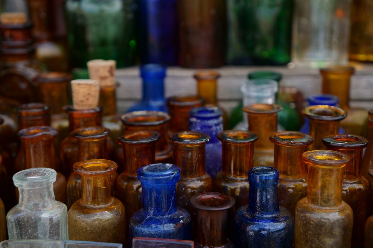 Старинные бутылочки.... - Алёна Савина