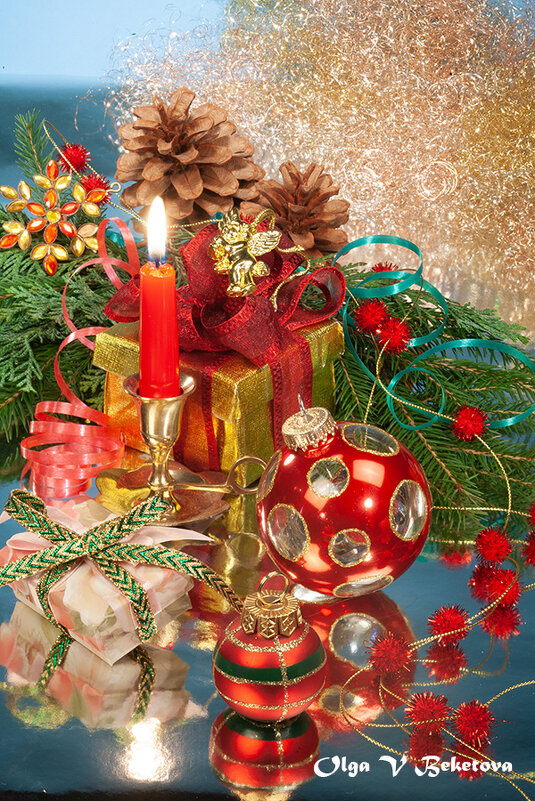 Новогодняя открытка(4) - Ольга Бекетова