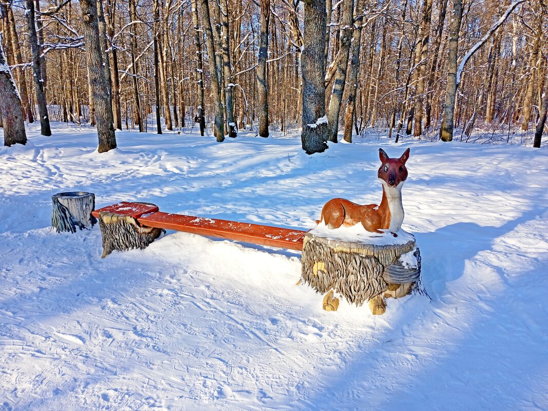 Присесть бы, да холодно :-) - Лия ☼ Присесть бы, да холодно :-) - Лия ☼