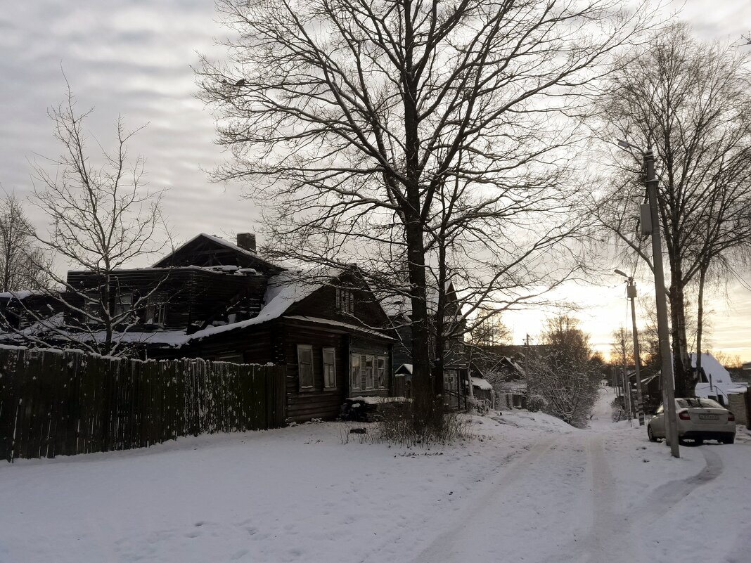 зимние улицы города - Сергей Кочнев