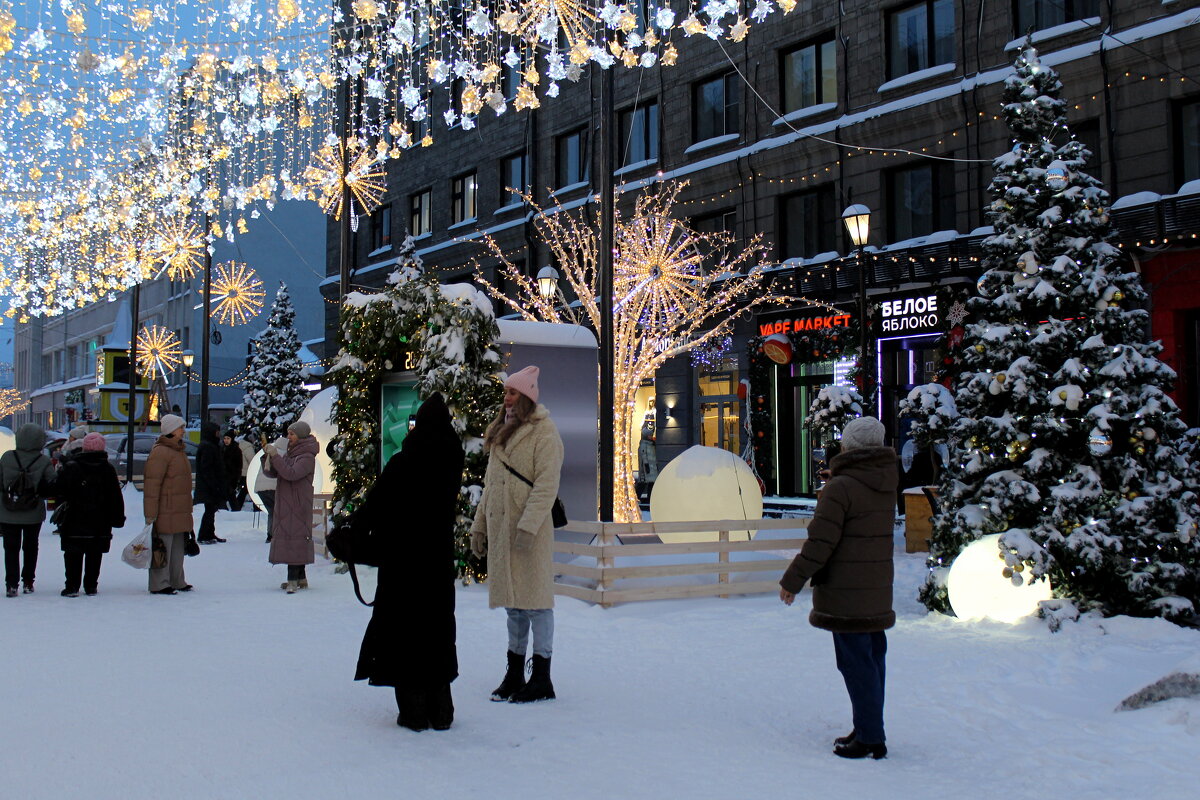 Новосибирск новогодний - Татьяна Лютаева