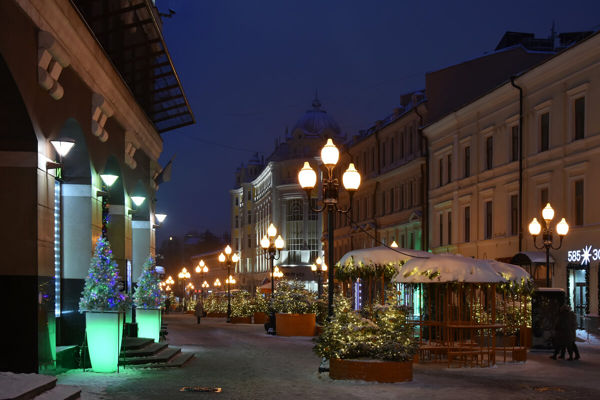 Новогодняя Москва. Путешествие в Рождество 2026. Старый Арбат. - Наташа *****