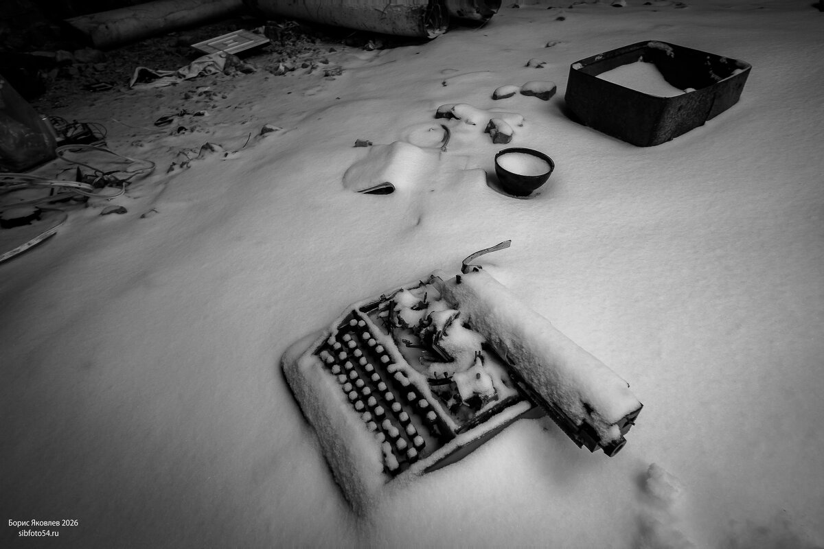 Брошенная старая печатная машинка… - Борис Яковлев
