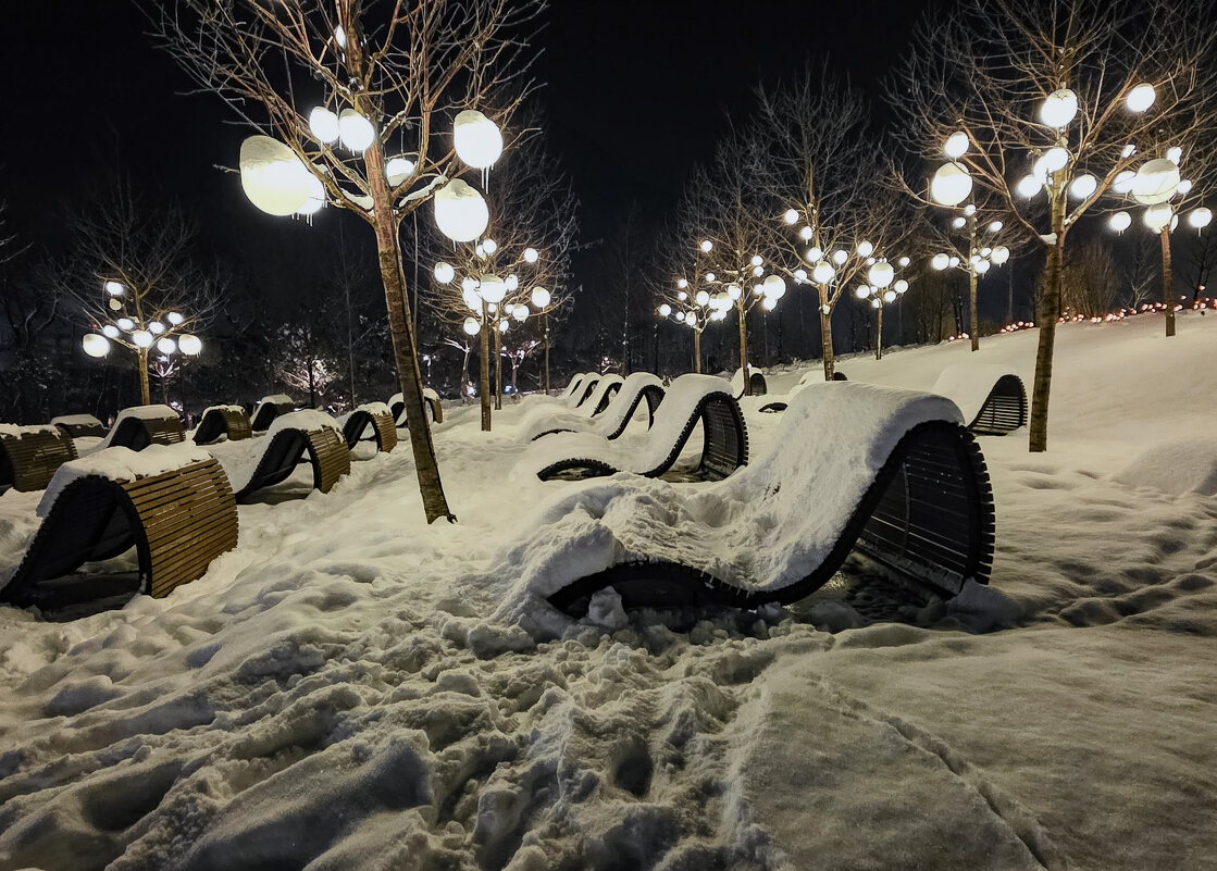 парк отдыхает - Ольга Косачова