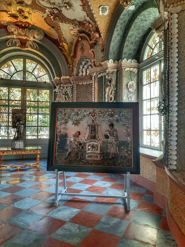 Ракушечный интерьер павильона Грот - Irene Irene