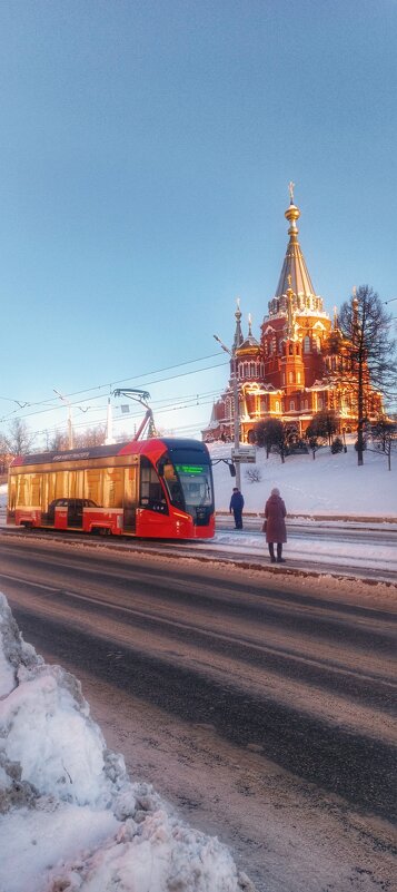 Морозным утром в Ижевске - Леонид Абросимов